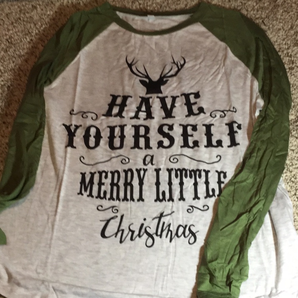 Have Yourself a Merry Little Christmas Raglan